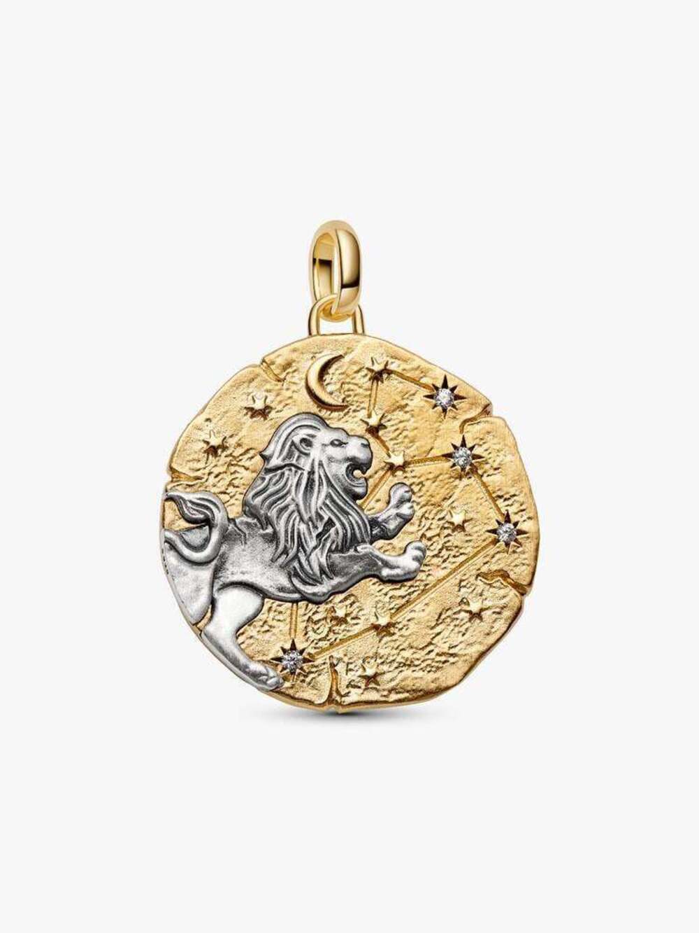 Pandora Leo Zodiac Oversized Medallion Charm
